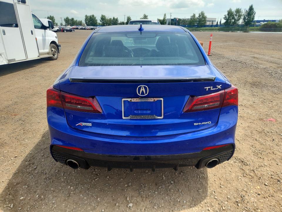 2020 Acura Tlx VIN 19UUB3F81LA800140 COPART salvage auction — FRONT END, AB - BOS - SALVAGE, sold $3,800 on 2026-07-28 (photo 6)