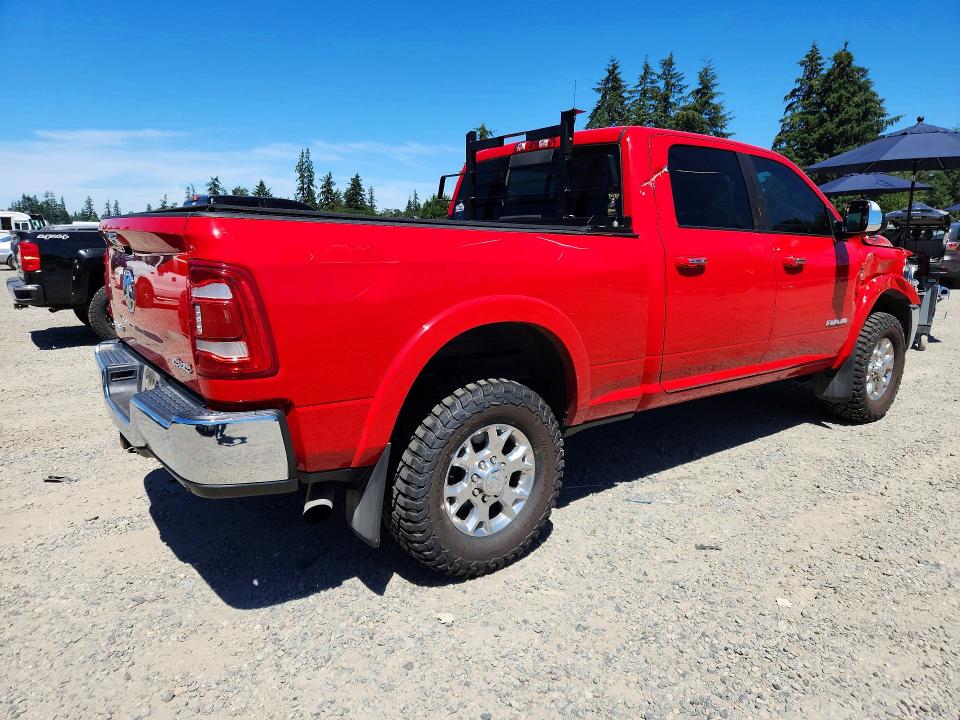 2022 Ram 2500 VIN 3C6UR5FL8NG228652 COPART salvage auction — FRONT END, Wa - Bill Of Sale, sold $29,250 on 2026-07-31 (photo 3)
