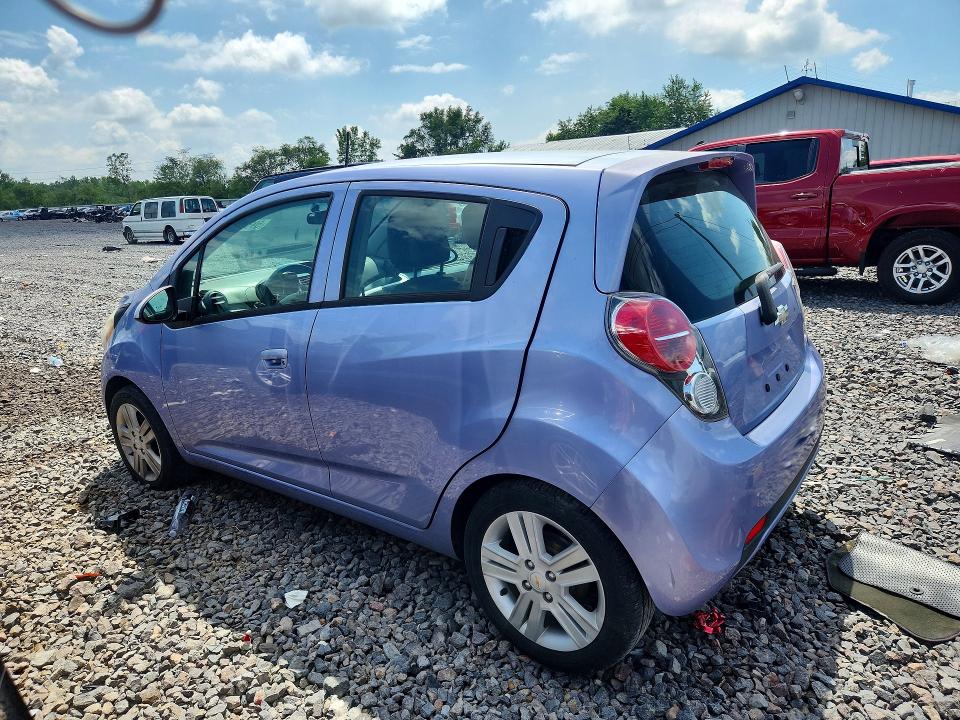 2014 Chevrolet Spark VIN KL8CD6S92EC590331 COPART salvage auction — MECHANICAL, Il - Certificate Of Title, sold $175 on 2026-07-13 (photo 2)
