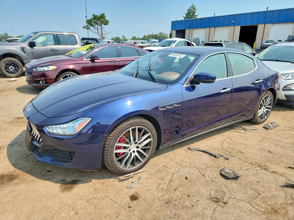 2018 Maserati Ghibli VIN ZAM57YTAXJ1286239 COPART salvage auction — REAR END, MI - DEALER ONLY CLEAN TITLE, sold $1,750 on 2026-07-31 (photo 1)