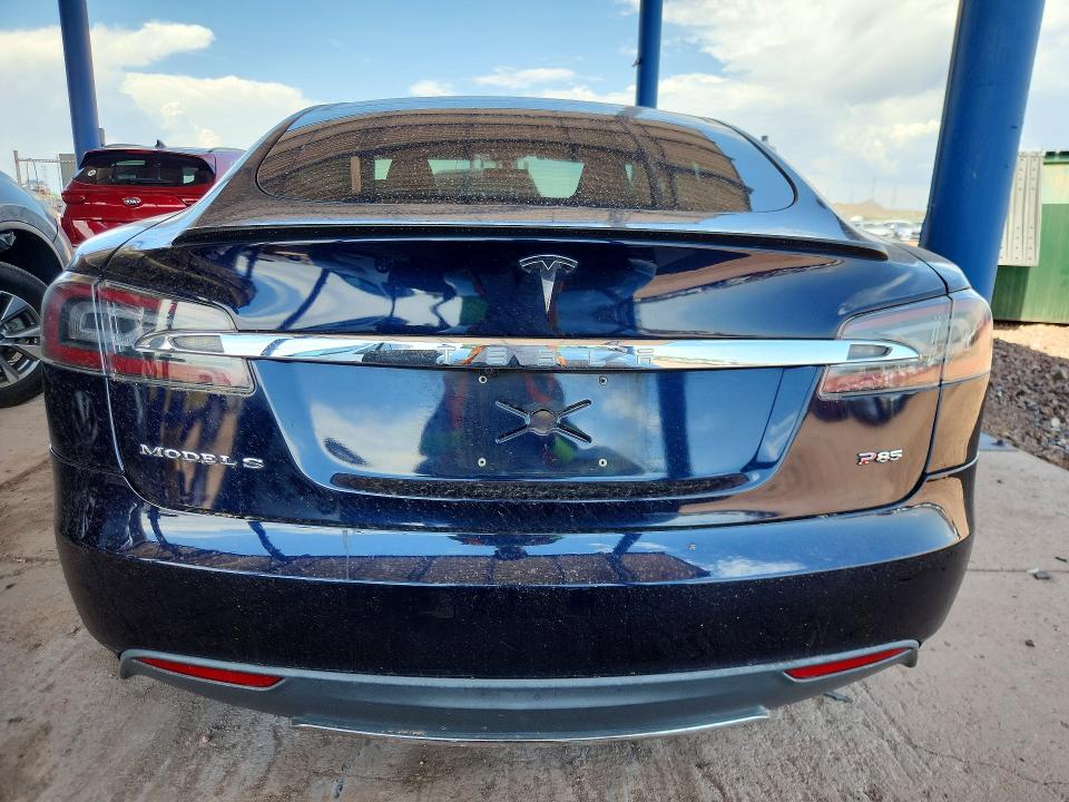 2013 Tesla Model s VIN 5YJSA1DP6DFP04598 COPART salvage auction — FRONT END, Az - Cert Of Title - Salvage, sold $1,100 on 2026-07-28 (photo 6)