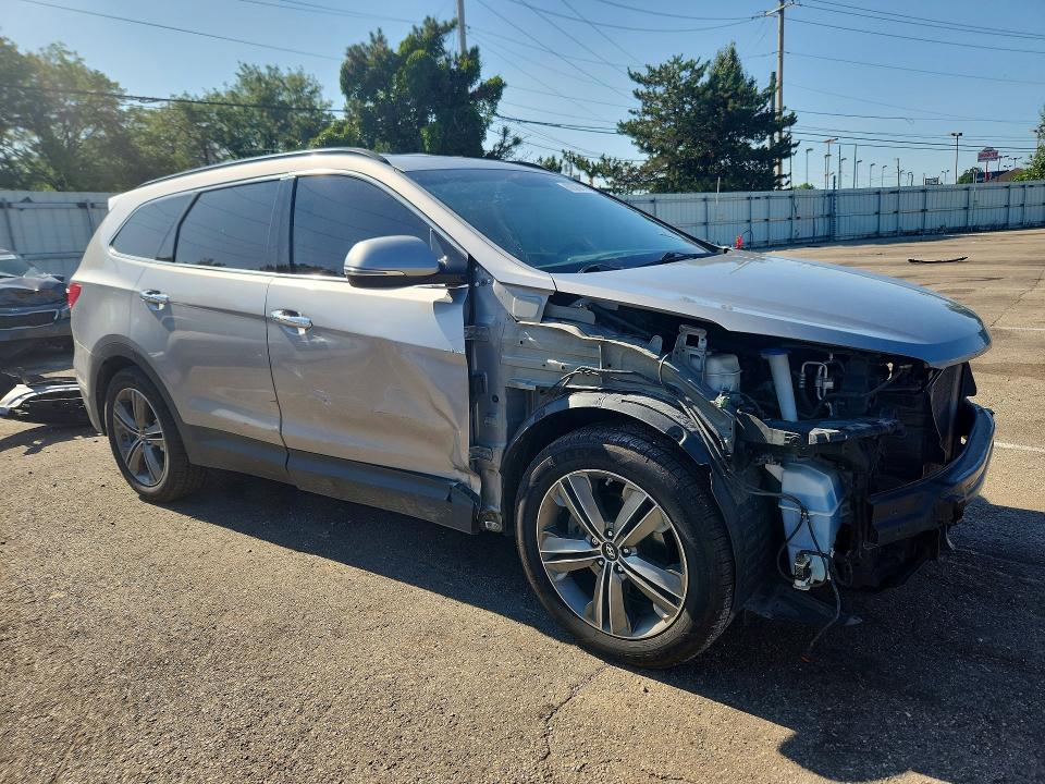 2013 Hyundai Santa fe VIN KM8SR4HFXDU009359 COPART salvage auction — FRONT END, Oh - Cert Of Title-Salvage, sold $125 on 2026-07-31 (photo 4)