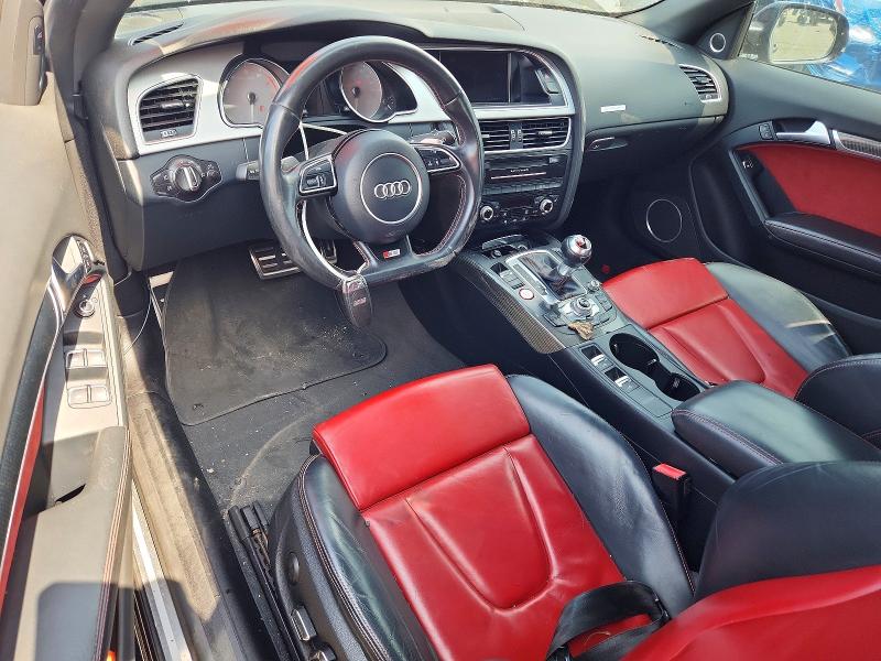 2016 Audi S5 VIN WAUC4AFH1GN009790 COPART salvage auction — FRONT END, Pa - Cert Of Title, sold $2,600 on 2026-07-24 (photo 8)