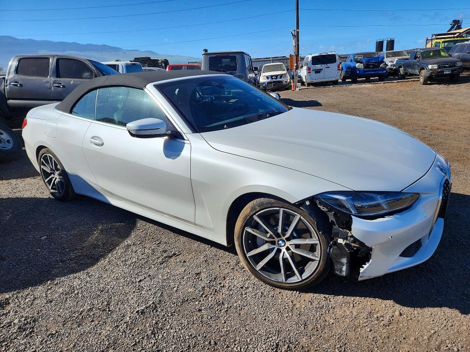 2026 BMW 4 series VIN WBA53DB02TCW61336 COPART salvage auction — FRONT END, HI - CERTIFICATE OF TITLE, sold $23,400 on 2026-07-20 (photo 4)