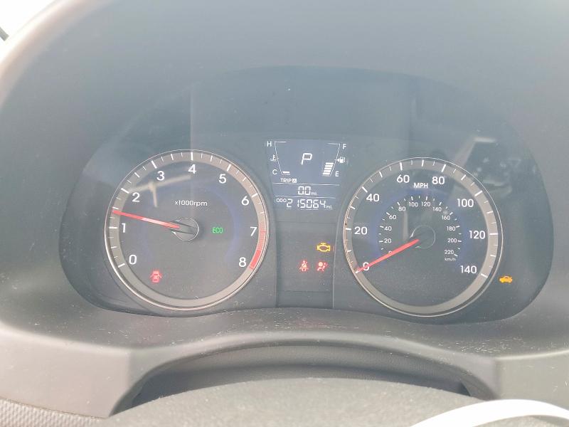 2014 Hyundai Accent VIN KMHCT4AE5EU608629 COPART salvage auction — NORMAL WEAR, Ok - Certificate Of Title, sold $950 on 2026-07-28 (photo 9)
