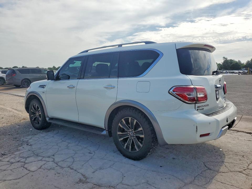 2018 Nissan Armada VIN JN8AY2ND0J9054369 COPART salvage auction — REAR END, Ok - Certificate Of Title, sold $3,700 on 2026-07-28 (photo 2)