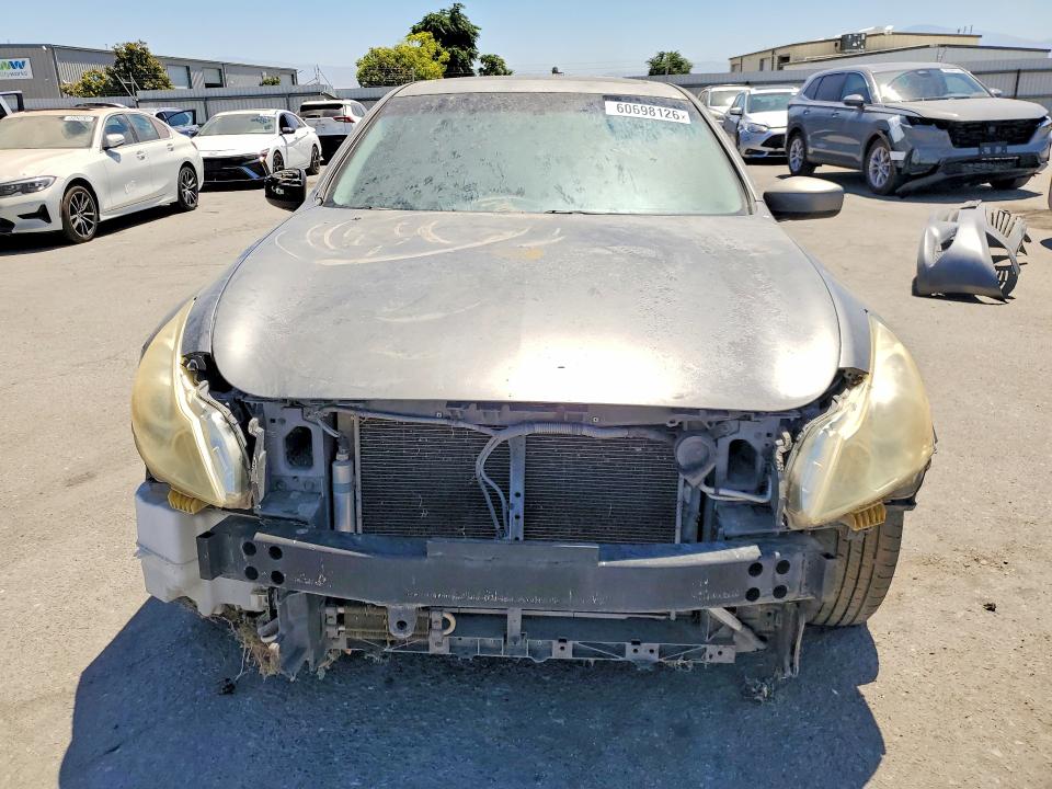 2010 Infiniti G37 VIN JN1CV6AP9AM401315 COPART salvage auction — REAR END, CA - DIS/DLR/EXP ONLY CLEAN TITLE, sold $425 on 2026-07-24 (photo 5)