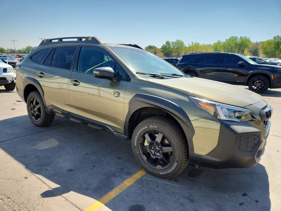 2025 Subaru Outback VIN 4S4BTGUD5S3143285 COPART salvage auction — FRONT END, CO - SALVAGE TITLE (P), sold $19,200 on 2026-07-27 (photo 4)