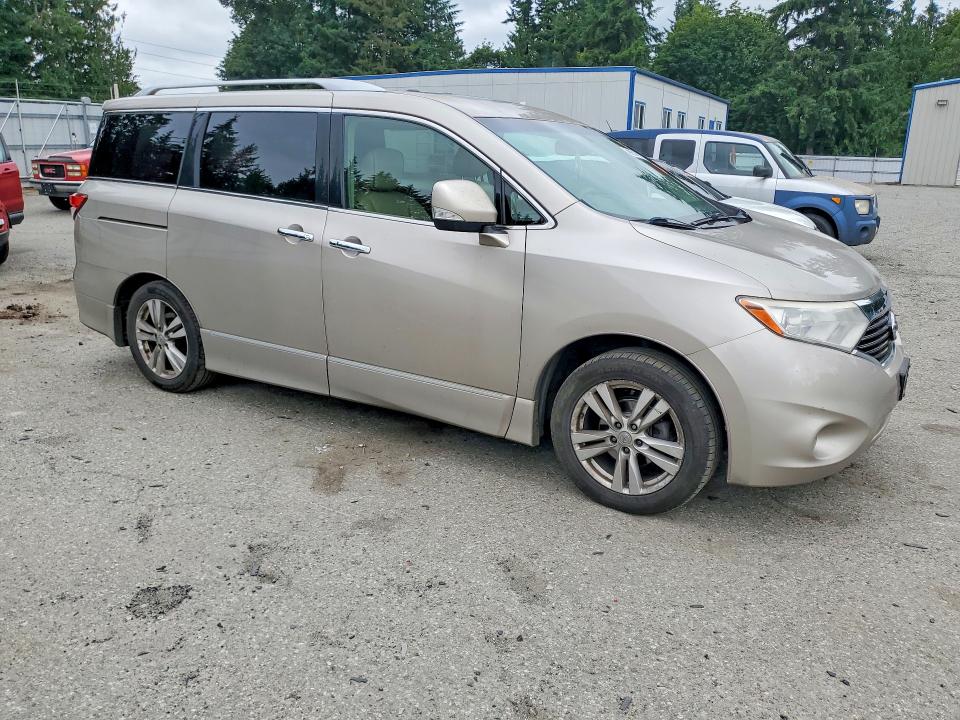 2011 Nissan Quest VIN JN8AE2KP1B9007702 COPART salvage auction — MINOR DENT/SCRATCHES, Wa - Vehicle Cert Of Ownership-Titl, sold $275 on 2026-07-27 (photo 4)
