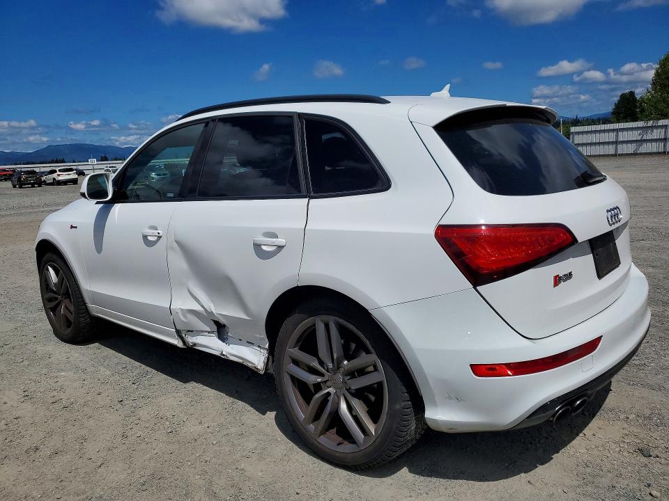2015 Audi Sq5 VIN WA1VGAFP9FA122140 COPART salvage auction — SIDE, WA - BILL OF SALE, sold $3,300 on 2026-07-27 (photo 2)