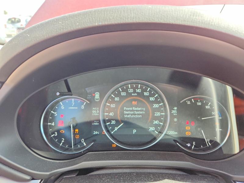 2025 Mazda VIN JM3KFBCL8S0801441 COPART salvage auction — FRONT END, Ab - Bos - Salvage, sold $5,200 on 2026-07-23 (photo 9)