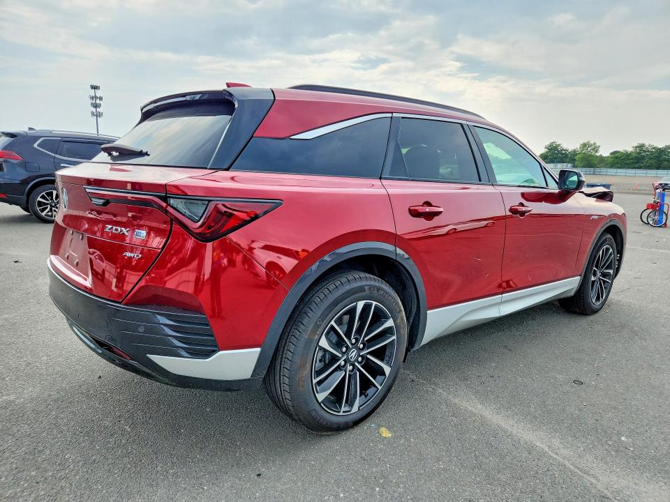 2024 Acura Zdx VIN 4W5KHNRL2RZ515816 COPART salvage auction — FRONT END, Ny - Mv-907A Salvage Certificate, sold $13,200 on 2026-09-04 (photo 3)