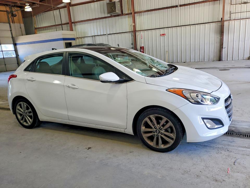 2016 Hyundai Elantra VIN KMHD35LH1GU316156 COPART salvage auction — FRONT END, Va - Cert Of Title - Salvage, sold $2,600 on 2026-07-31 (photo 4)
