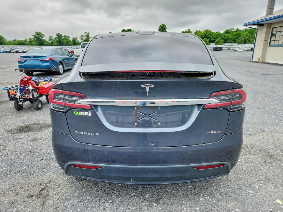 2016 Tesla VIN 5YJXCBE44GF016355 COPART salvage auction — MINOR DENT/SCRATCHES, Pa - Certificate Of Salvage, sold $6,100 on 2026-07-21 (photo 6)