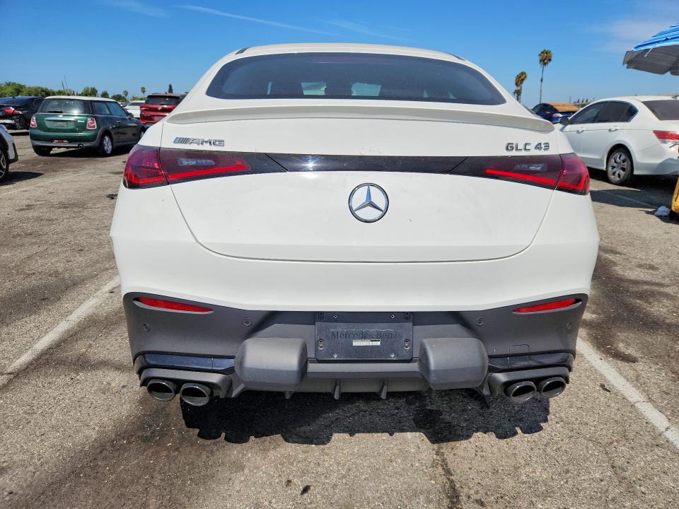 2024 Mercedes-benz Glc VIN W1NKJ8HB1RF202942 COPART salvage auction — UNDERCARRIAGE, CA - SALVAGE CERTIFICATE, sold $32,000 on 2026-08-21 (photo 6)
