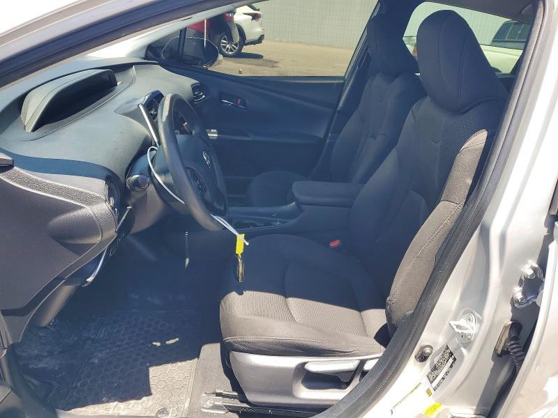 2019 Toyota Prius VIN JTDKARFU8K3070173 COPART salvage auction — SIDE, CA - SALVAGE CERTIFICATE, sold $5,100 on 2026-07-31 (photo 7)