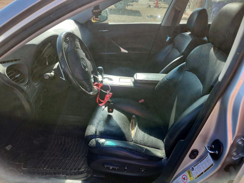 2007 Lexus Is 250 VIN JTHCK262872012471 COPART salvage auction — FRONT END, Co - Dis/Dlr/Exp Only Clean Title, sold $725 on 2026-07-08 (photo 7)