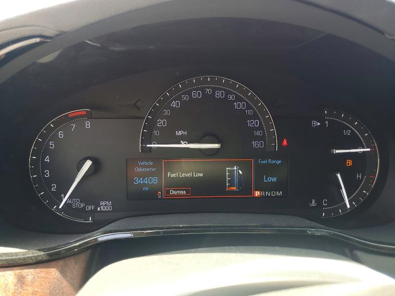 2019 Cadillac Cts VIN 1G6AX5SS6K0138269 COPART salvage auction — HAIL, Oh - Cert Of Title-Salvage, sold $10,100 on 2026-07-09 (photo 9)