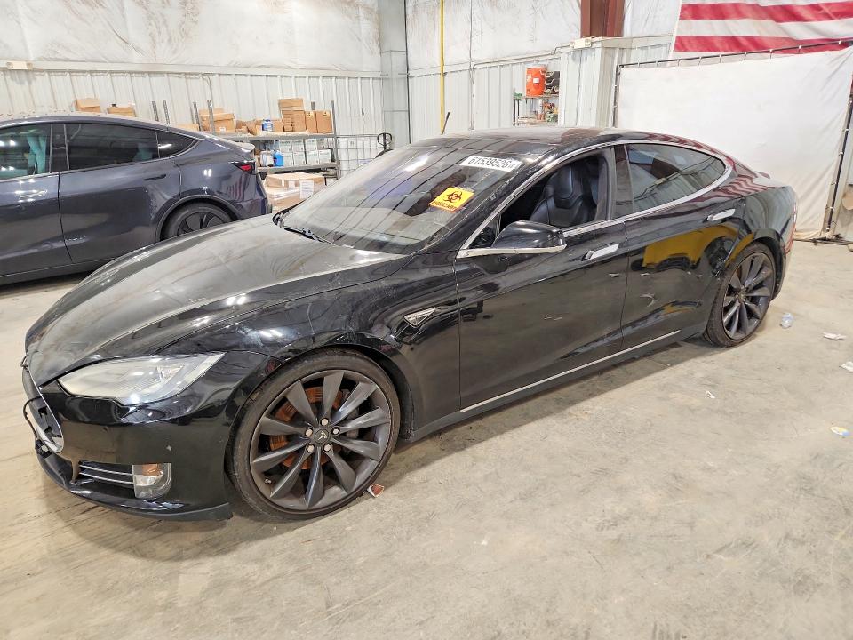 2014 Tesla Model s VIN 5YJSA1H25EFP63111 COPART salvage auction — NORMAL WEAR, Wi - Certificate Of Title, sold $2,250 on 2026-07-22 (photo 1)