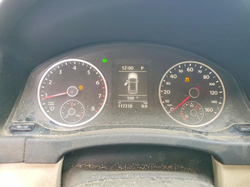 2013 Volkswagen Tiguan VIN WVGAV3AX3DW087734 COPART salvage auction — MINOR DENT/SCRATCHES, Co - Bill Of Sale-Parts Only, sold $900 on 2026-08-19 (photo 9)