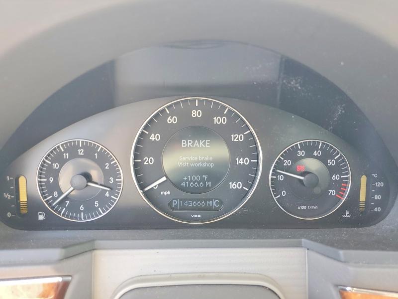 2006 Mercedes-benz E-klasse VIN WDBUF56J26A918038 COPART salvage auction — FRONT END, CA - DIS/DLR/EXP ONLY CLEAN TITLE, sold $725 on 2026-08-03 (photo 9)