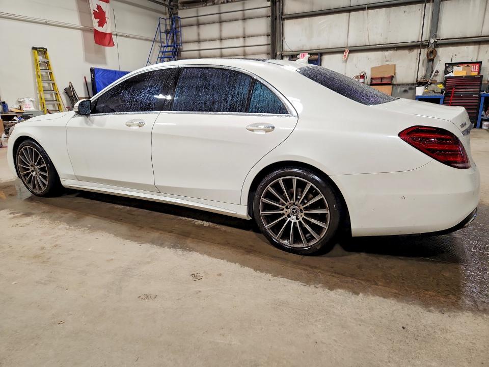 2020 Mercedes-benz S class VIN WDDUG8GB6LA519058 COPART salvage auction — MINOR DENT/SCRATCHES, ON - PERMIT NO BRAND - UNFIT (P), sold $34,250 on 2026-08-12 (photo 2)