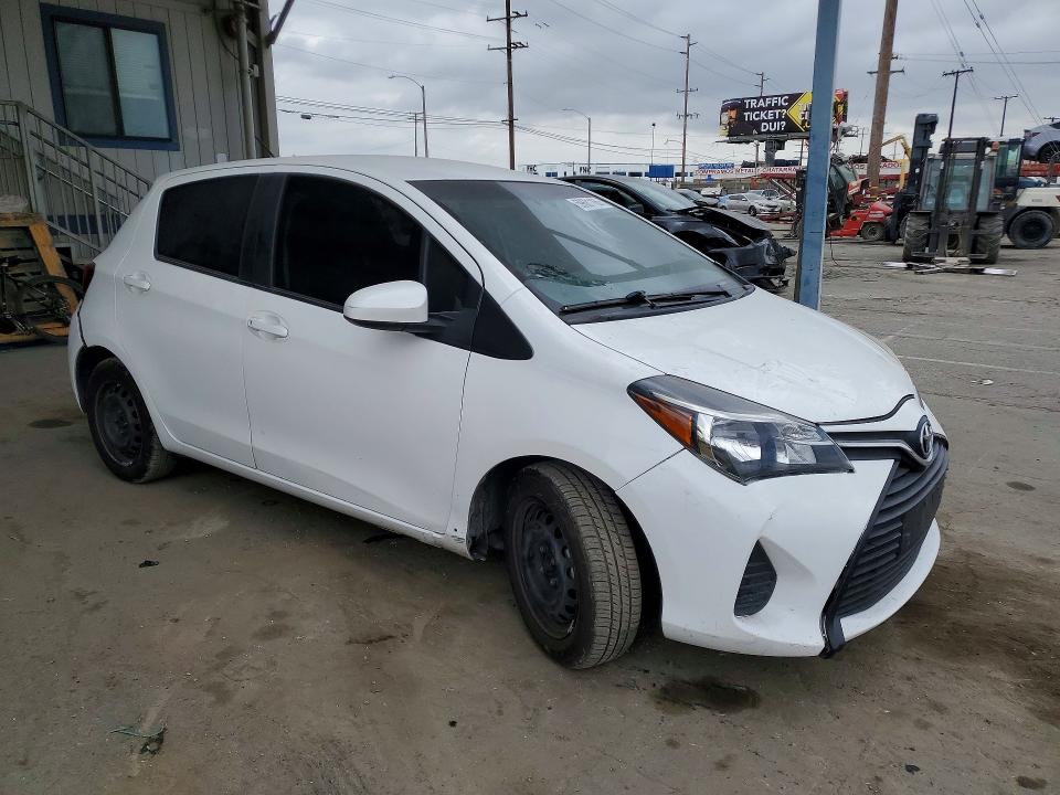 2017 Toyota Yaris VIN VNKKTUD33HA084694 COPART salvage auction — REAR END, CA - SALVAGE CERTIFICATE, sold $2,150 on 2026-07-23 (photo 4)