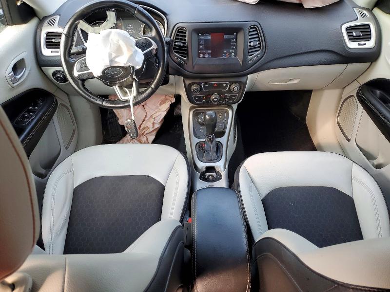 2019 Jeep Compass VIN 3C4NJDBB5KT835901 COPART salvage auction — FRONT END, Md - Cert Of Salvage > 75% Damage, sold $2,400 on 2026-08-24 (photo 8)