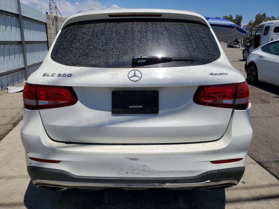 2019 Mercedes-benz Glc VIN WDC0G4KB8KF550476 COPART salvage auction — FRONT END, CA - DIS/DLR/EXP ONLY CLEAN TITLE (P), sold $7,300 on 2026-07-27 (photo 6)