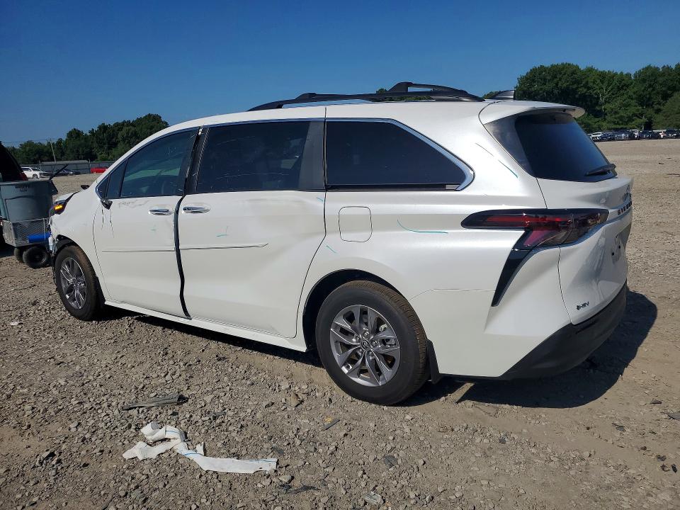 2025 Toyota Sienna VIN 5TDYRKEC4SS286409 COPART salvage auction — FRONT END, Ar - Cert Of Title-Salvage, sold $7,200 on 2026-07-27 (photo 2)