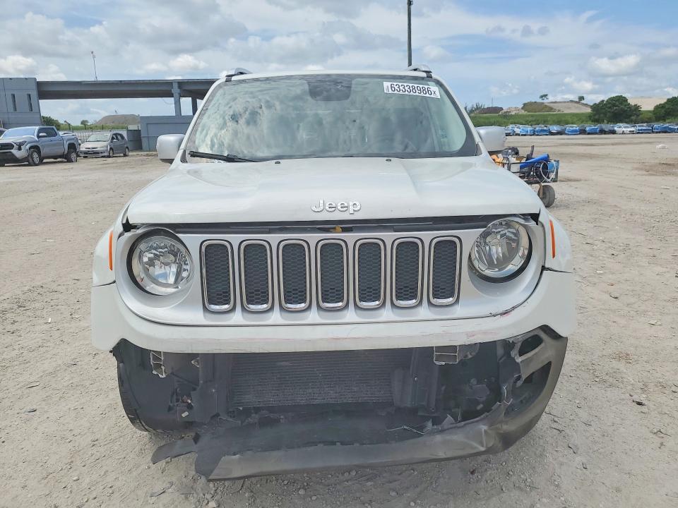 2015 Jeep Renegade VIN ZACCJBDT7FPC07157 COPART salvage auction — FRONT END, Fl - Cert Of Title Slvg Rebuildable, sold $1,600 on 2026-08-18 (photo 5)