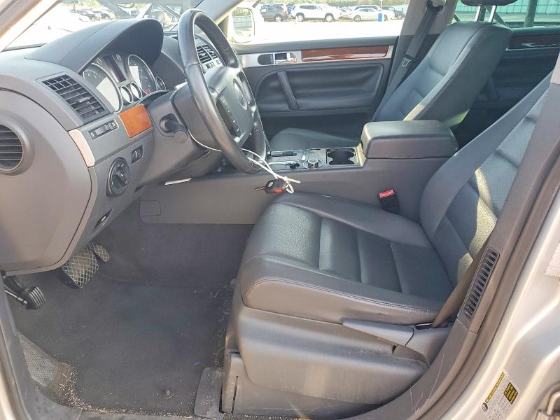 2007 Volkswagen Touareg VIN WVGZE77L27D013798 COPART salvage auction — REAR END, Ny - Mv-907A Salvage Certificate, sold $400 on 2026-07-27 (photo 7)