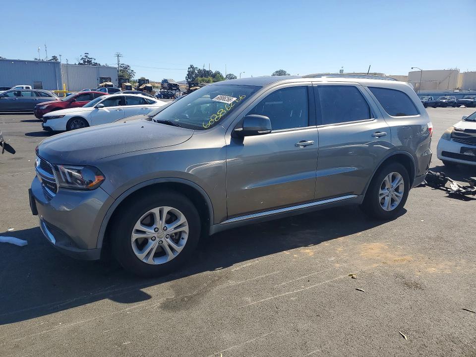 2012 Dodge Durango VIN 1C4SDJDT4CC145035 COPART salvage auction — SIDE, Ca - Salvage Certificate, sold $175 on 2026-07-22 (photo 1)