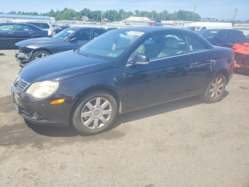 2008 Volkswagen Eos VIN WVWBA71F08V055225 COPART salvage auction — ROOF, Pa - Certificate Of Salvage, sold $400 on 2026-07-31 (photo 1)