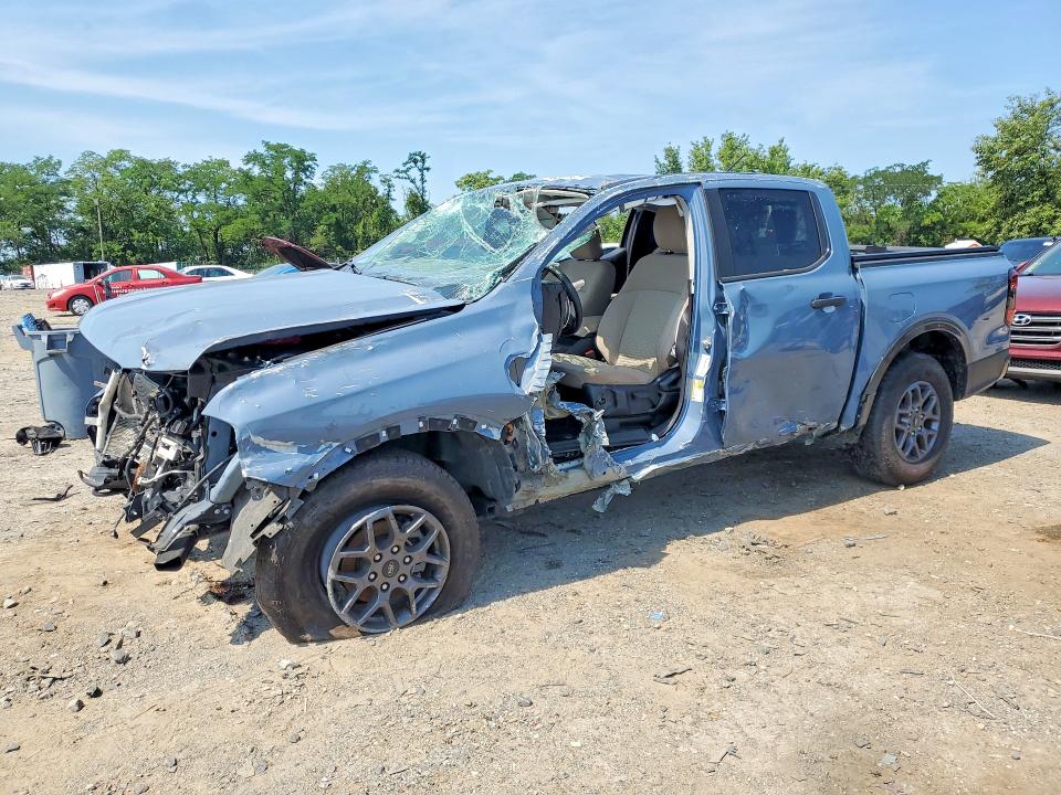 2024 Ford Ranger VIN 1FTER4HP8RLE00324 COPART salvage auction — ROLLOVER, Mi - Scrap Certificate Of Title (P), sold $8,600 on 2026-07-30 (photo 1)