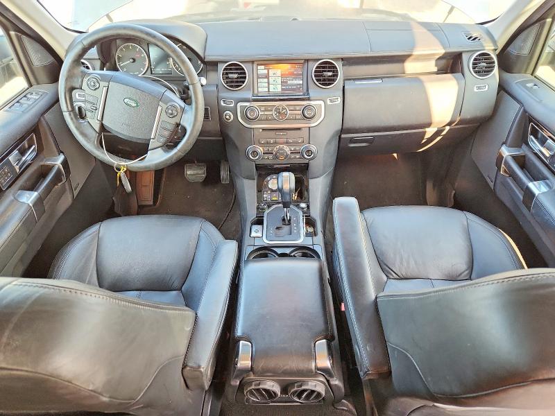 2012 Land rover Lr4 VIN SALAK2D44CA611891 COPART salvage auction — FRONT END, Ca - Salvage Certificate, sold $2,650 on 2026-07-31 (photo 8)