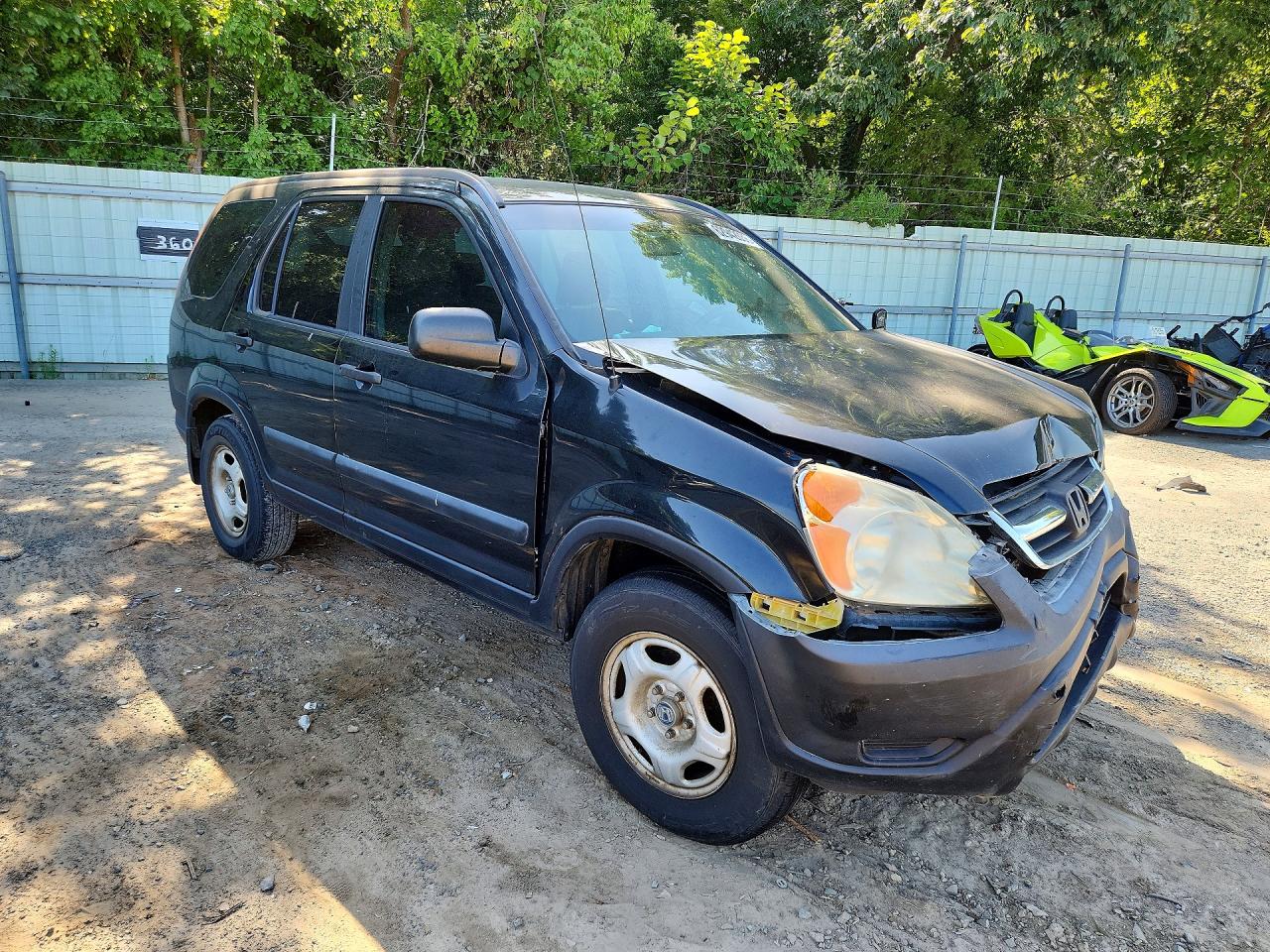 2002 Honda Cr-v VIN JHLRD68432C009964 COPART salvage auction — Front End, TX - SALVAGE VEHICLE TITLE, sold $975 on 2026-09-03 (photo 4)