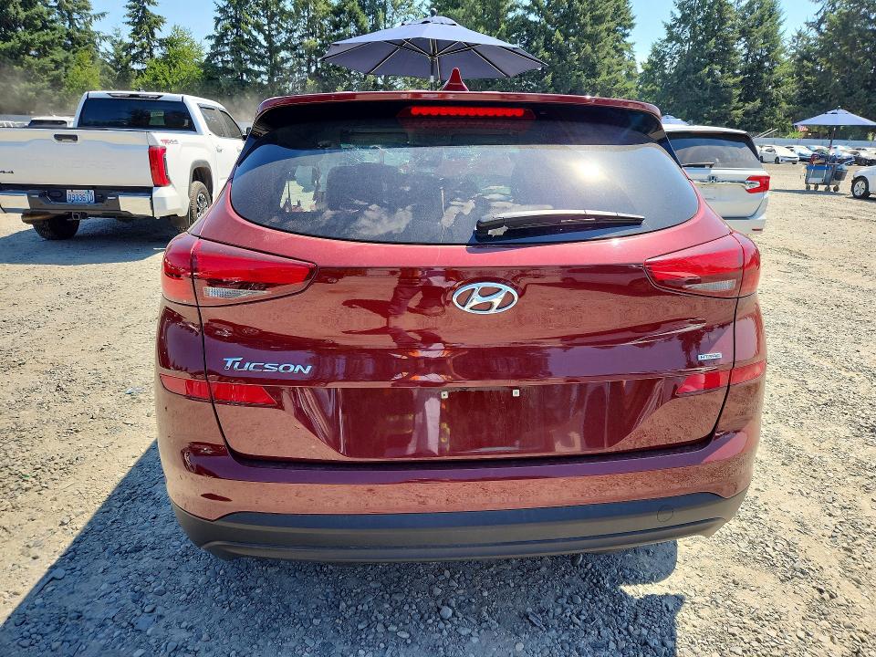 2020 Hyundai Tucson VIN KM8J2CA41LU087661 COPART salvage auction — FRONT END, Wa - Bill Of Sale-Parts Only, sold $350 on 2026-07-28 (photo 6)