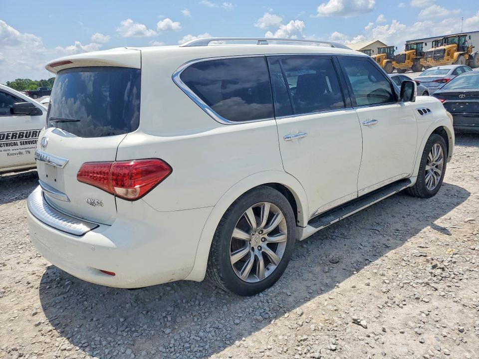 2012 Infiniti Qx56 VIN JN8AZ2NE0C9023311 COPART salvage auction — MINOR DENT/SCRATCHES, TN - CERTIFICATE OF TITLE, sold $1,500 on 2026-07-28 (photo 3)