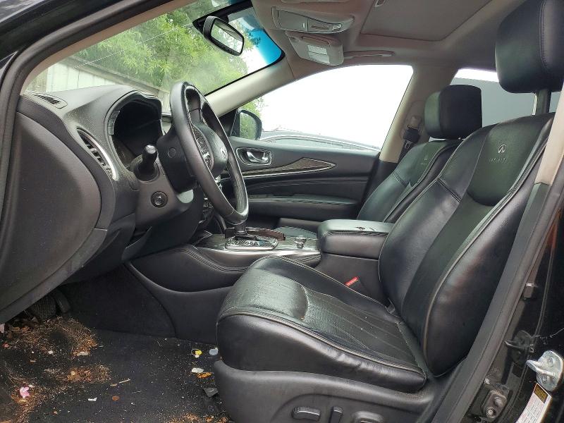2014 Infiniti Qx60 VIN 5N1AL0MMXEC538148 COPART salvage auction — FRONT END, Md - Certificate Of Title, sold $350 on 2026-07-28 (photo 7)