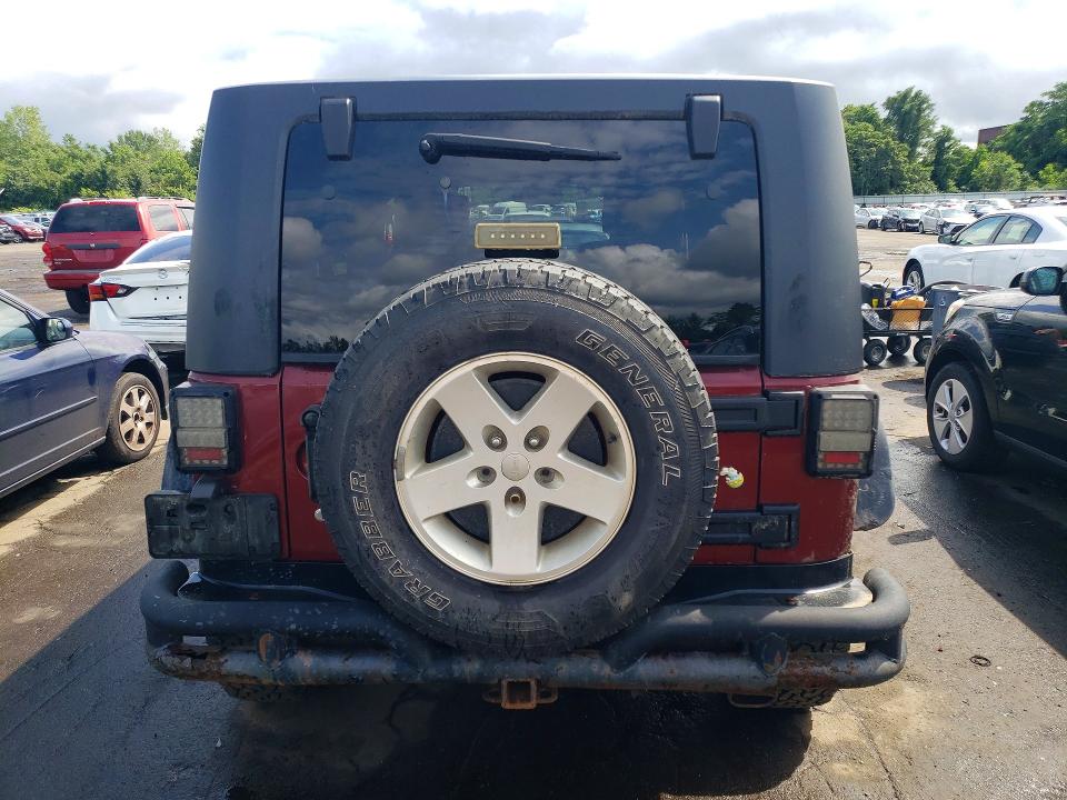 2007 Jeep Wrangler / VIN 1J4GA391X7L151908 COPART salvage auction — MECHANICAL, CT - CERTIFICATE OF TITLE, sold $725 on 2026-08-14 (photo 6)