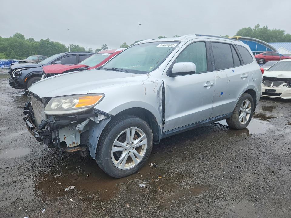 2012 Hyundai Santa fe VIN 5XYZHDAG5CG168203 COPART salvage auction — FRONT END, Ma - Certificate Of Title, sold $1,000 on 2026-07-16 (photo 1)