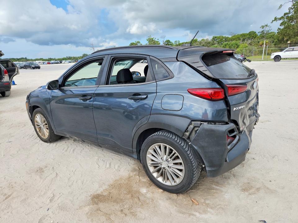 2018 Hyundai Kona VIN KM8K6CAA1JU084920 COPART salvage auction — REAR END, Fl - Cert Of Title Slvg Rebuildable, sold $2,100 on 2026-07-15 (photo 2)