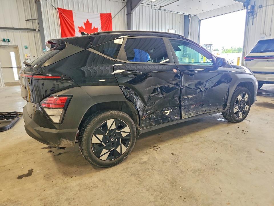 2024 Hyundai Kona VIN KM8HBCAB4RU155795 COPART salvage auction — SIDE, On - Permit Salvage, sold $8,700 on 2026-08-18 (photo 3)