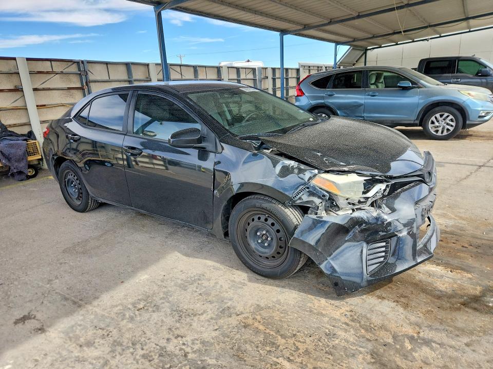 2016 Toyota Corolla VIN 5YFBURHE2GP414740 COPART salvage auction — FRONT END, Salvage Title, sold $2,650 on 2026-07-31 (photo 4)