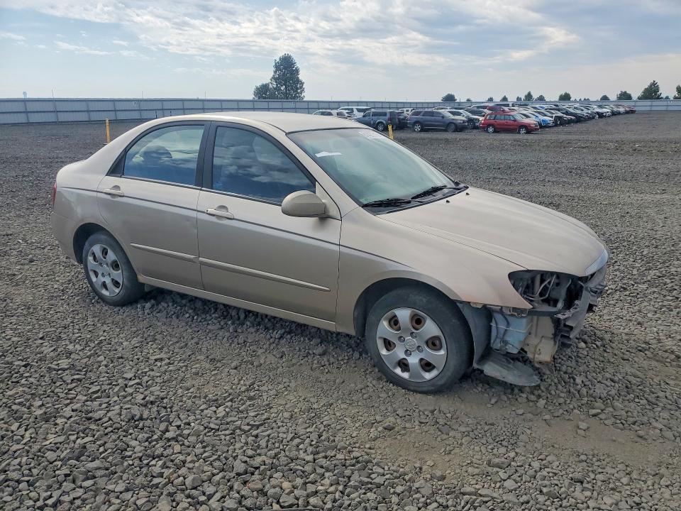 2006 Kia Spectra VIN KNAFE121365359780 COPART salvage auction — FRONT END, Wa - Bill Of Sale, sold $35 on 2026-07-29 (photo 4)