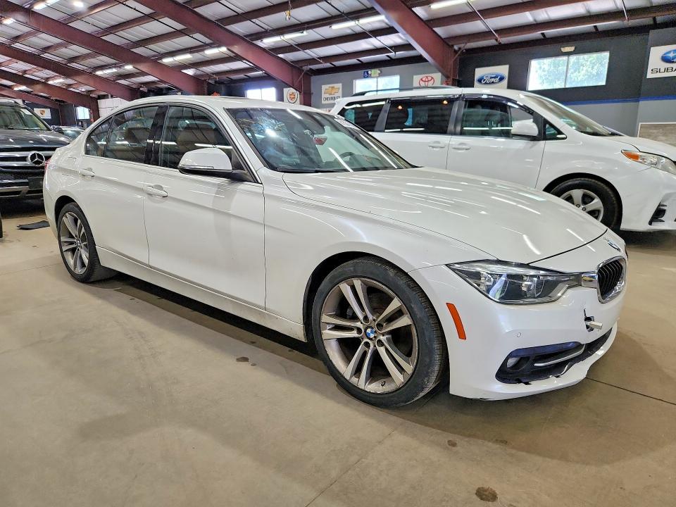 2017 BMW 3 series VIN WBA8B9G37HNU56381 COPART salvage auction — MINOR DENT/SCRATCHES, WV - CERTIFICATE OF TITLE (P), sold $2,400 on 2026-07-17 (photo 4)