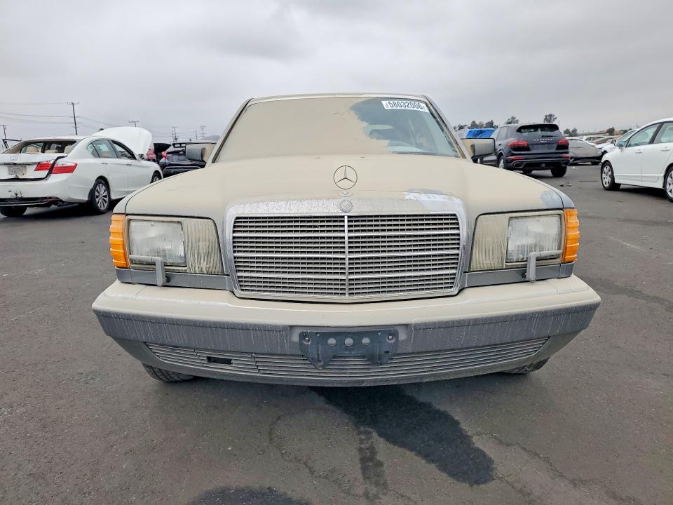 1988 Mercedes-benz 560 VIN WDBCA39D7JA398223 COPART salvage auction — REAR END, Ca - Salvage Certificate, sold $4,100 on 2026-07-13 (photo 5)
