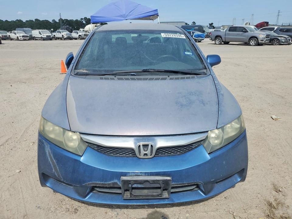 2011 Honda Civic VIN 2HGFA1F58BH506577 COPART salvage auction — REAR END, Tx - Certificate Of Title, sold $2,907 on 2026-07-07 (photo 5)