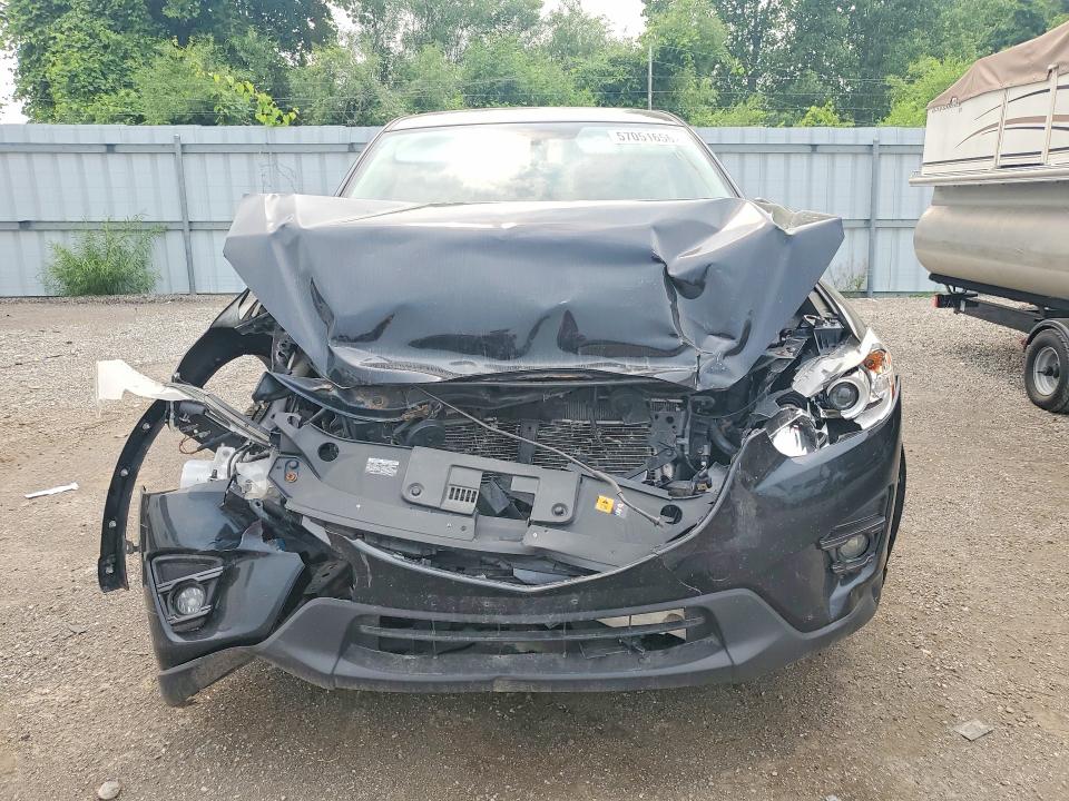 2016 Mazda Cx-5 VIN JM3KE2CYXG0911087 COPART salvage auction — FRONT END, On - Permit Salvage, sold $150 on 2026-07-30 (photo 5)